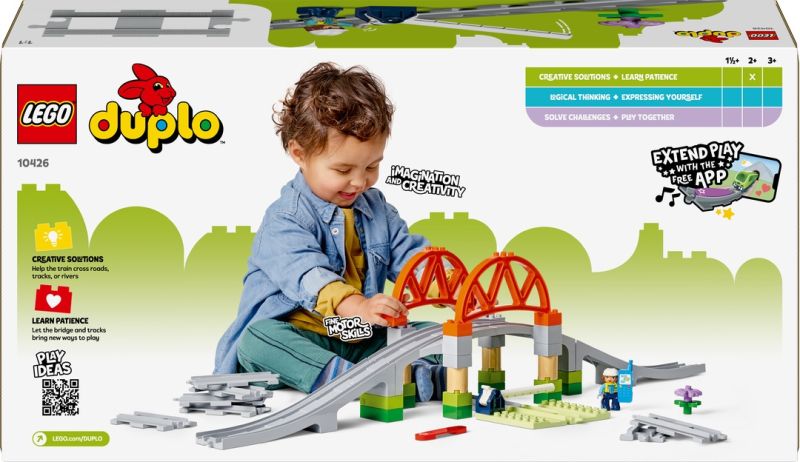 LEGO® DUPLO® Eisenbahnbrücke und Schienen - Erweiterungsset 10426 LEGO® DUPLO® Eisenbahnbrücke und Schienen - Erweiterungsset 10426