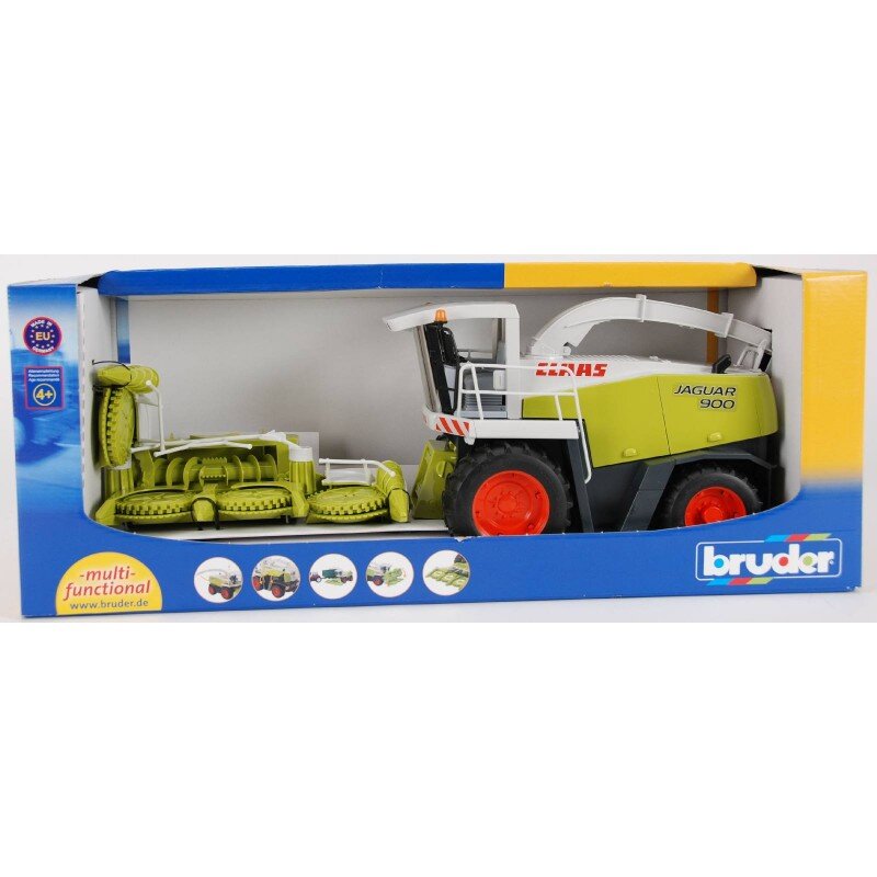 BRUDER 02131 - Claas Jaguar 900 Feldhäcksler Maschine, Rad