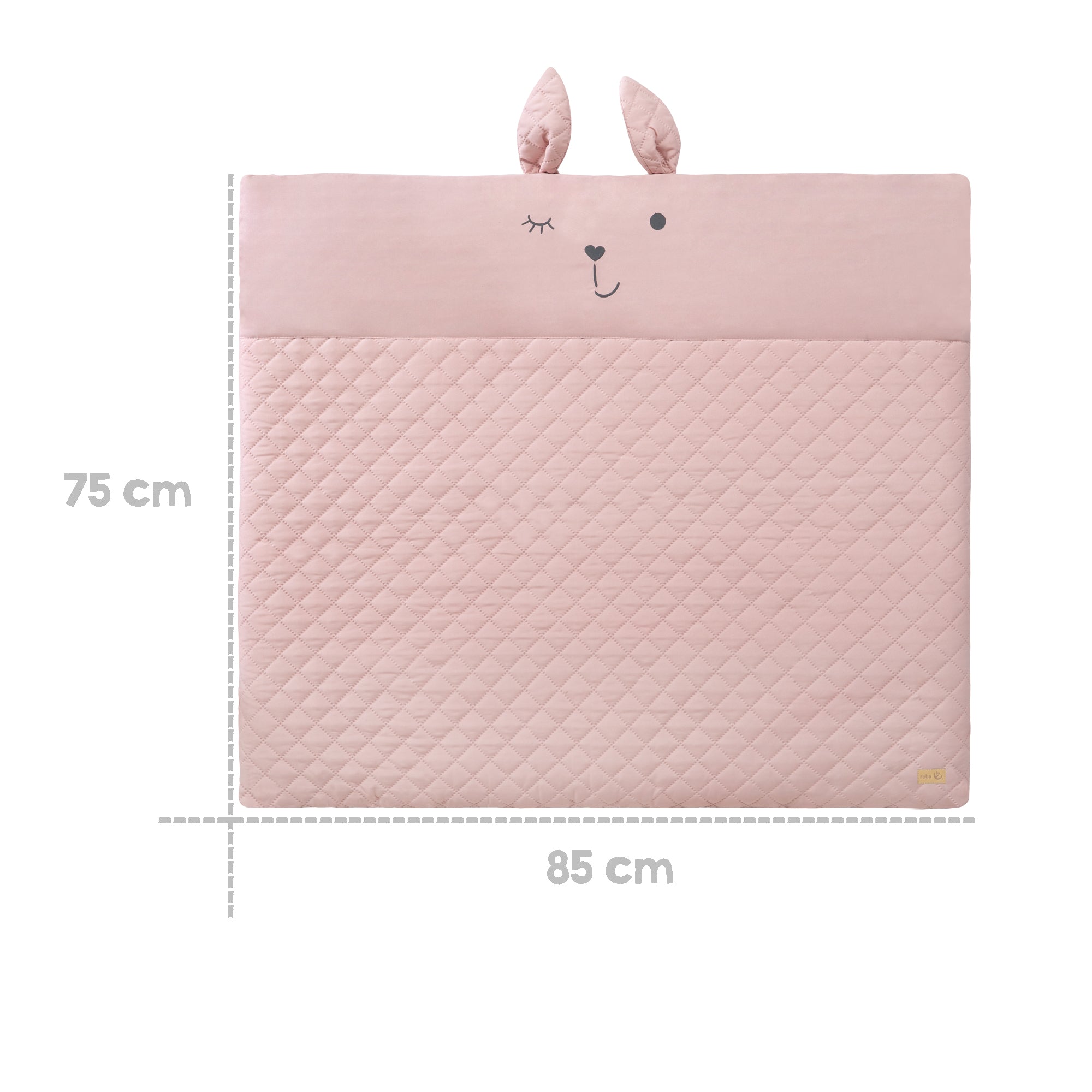 Roba 307075V229 Krabbeldecke mit Spielbogen rosa – Krabbeldecken - Produktbild 8