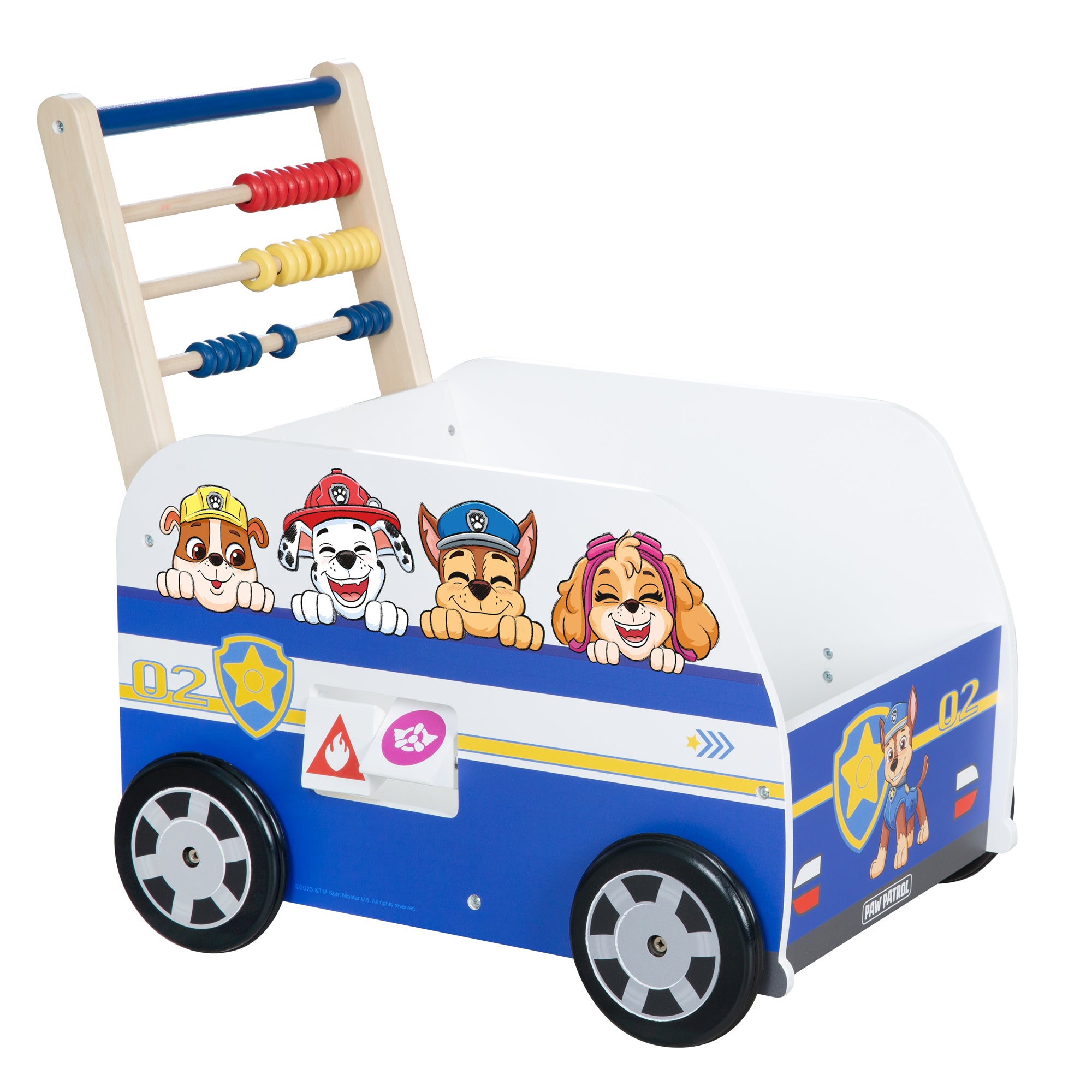 Roba 460157PW1 Bully-Schiebebus Paw Patrol weiß – Puppenmöbel & Häuser - Bild 5 Roba 460157PW1 Bully-Schiebebus Paw Patrol weiß – Puppenmöbel & Häuser - Produktbild 5