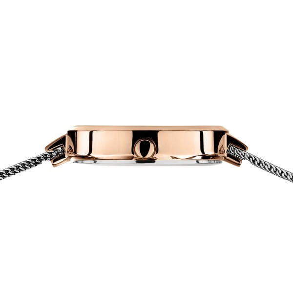 Bering 14631-369 Damenuhr, Milanaise/Solar, Grau