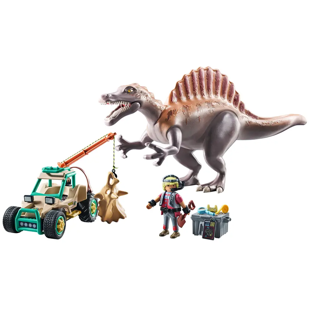 PLAYMOBIL 71820 Spinosaurus-Angriff auf Dino-Ausgrabung PLAYMOBIL 71820 Spinosaurus-Angriff auf Dino-Ausgrabung