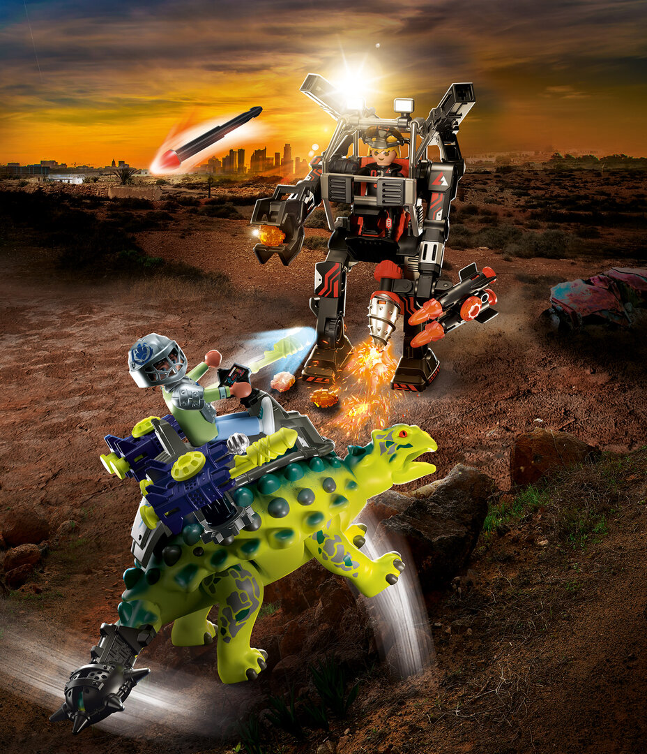 PLAYMOBIL 70626 Saichania: Abwehr des Kampfläufers Spielzeug
