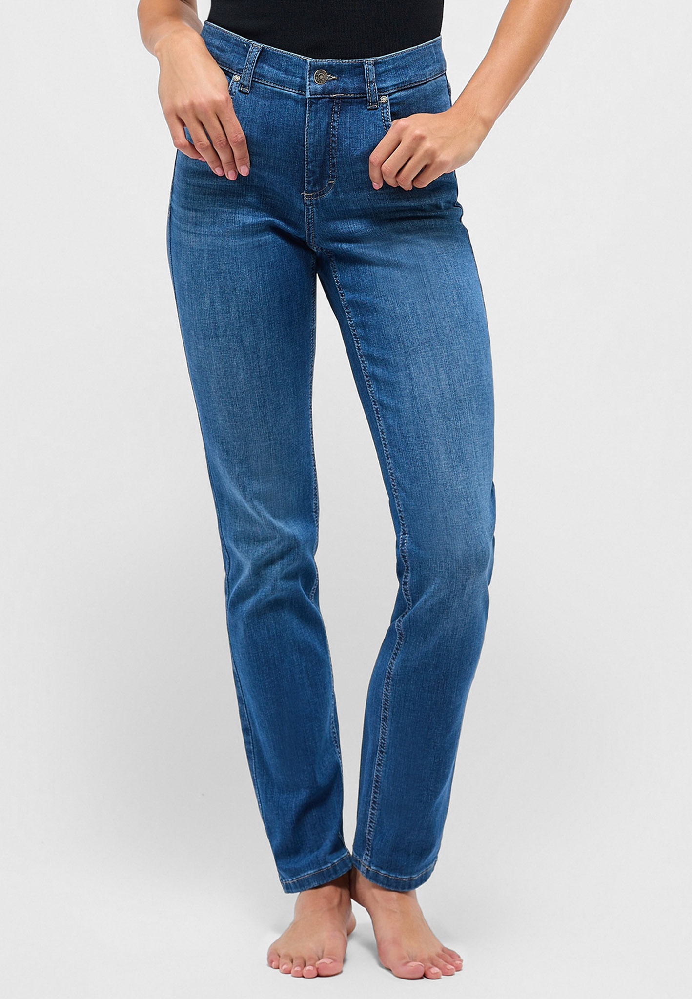 ANGELS 346340030 Damen Jeans Cici Slim Fit - Blau GR. 36 ANGELS 346340030 Damen Jeans Cici Slim Fit - Blau GR. 36