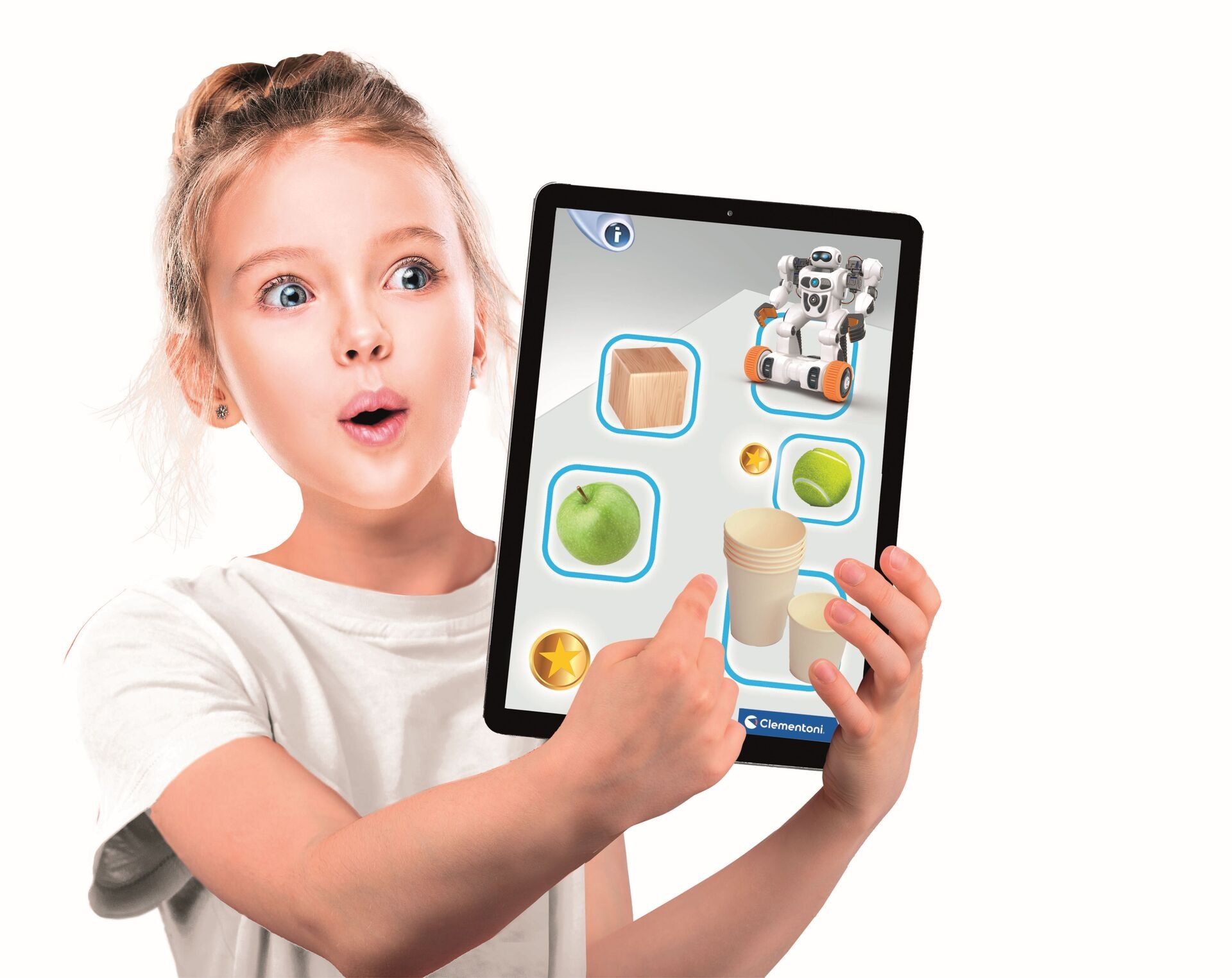 Produktfoto - Clementoni GmbH - Galileo AIRO - Artificial Intelligence Roboter 2.0 - Modell CLEMENTONI 59473