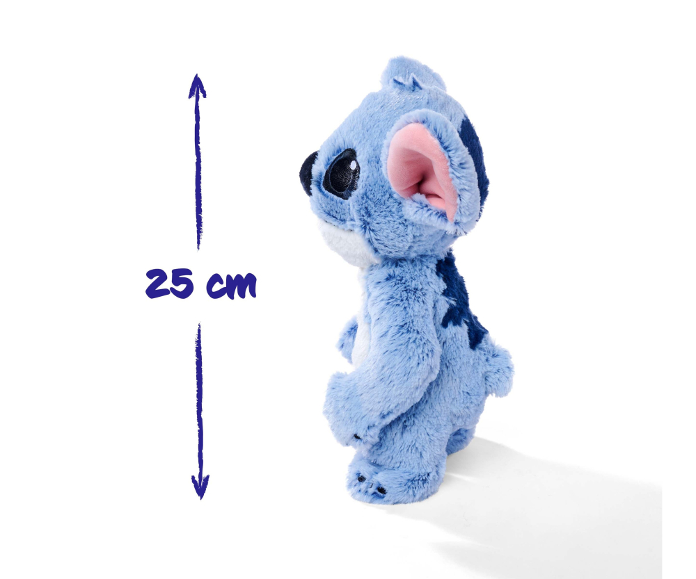 Simba Disney Stitch Live Action Plüsch, 25cm