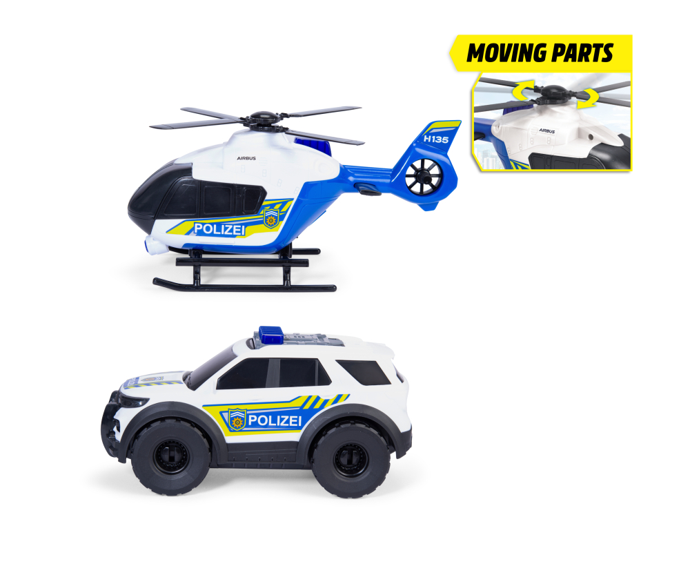 Dickie Toys Police Strike Squad