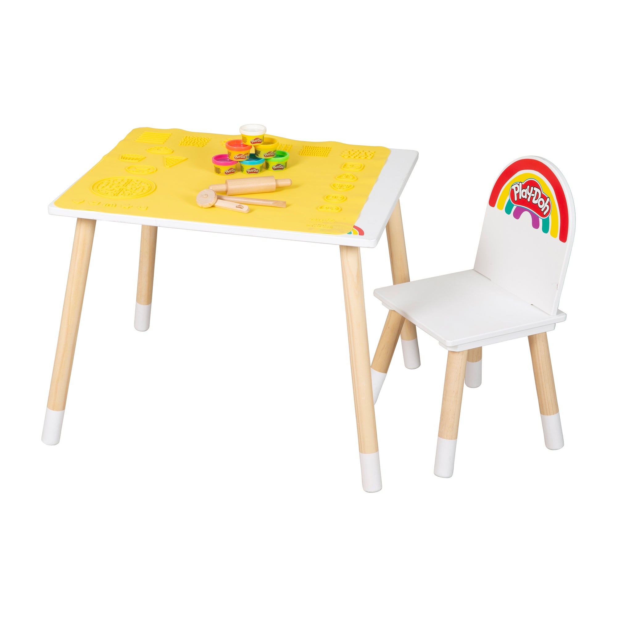 Roba 450015PD1ZU Sitzgruppen-Set roba x Play-Doh weiß – Spielmöbel - Bild 5 Roba 450015PD1ZU Sitzgruppen-Set roba x Play-Doh weiß – Spielmöbel - Produktbild 5