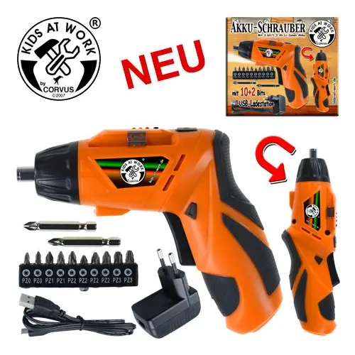 Akku Schrauber mit Lithiumbatterie