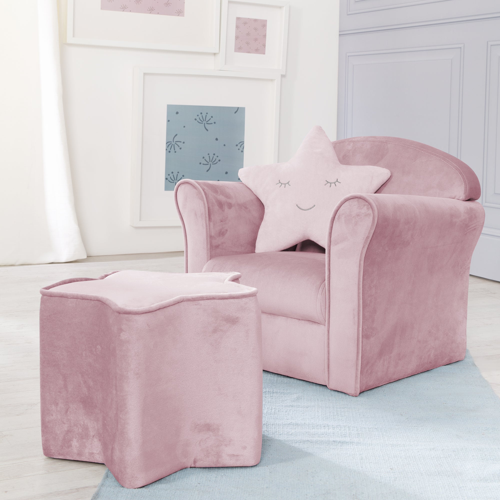 Roba 450121MA Kindersessel mauve – Spielmöbel - Bild 3 Roba 450121MA Kindersessel mauve – Spielmöbel - Produktbild 3
