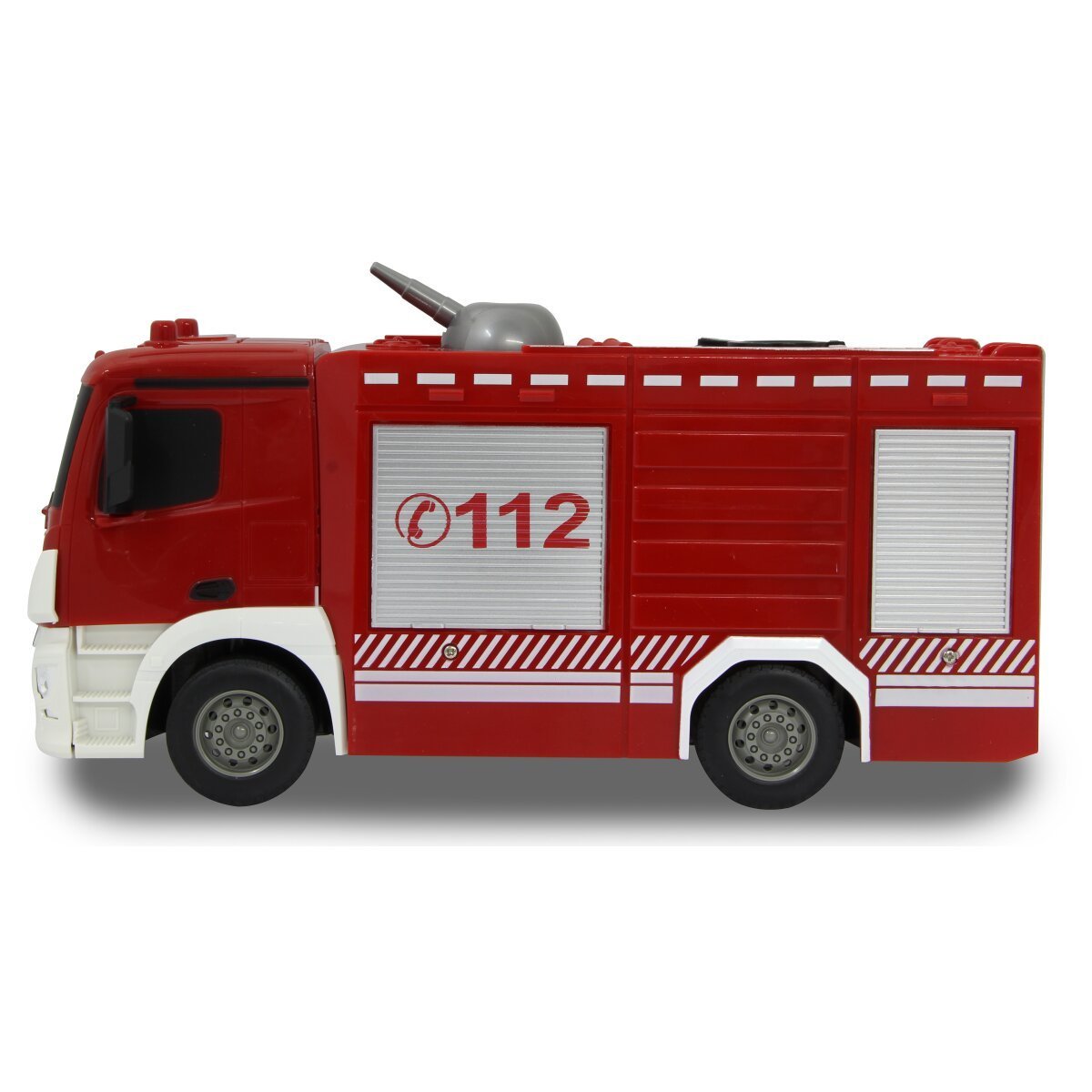 JAMARA Feuerwehr TLF mit Spritzfunktion Mercedes-Benz Antos 1:26 2,4GHz ab 6 Jahren