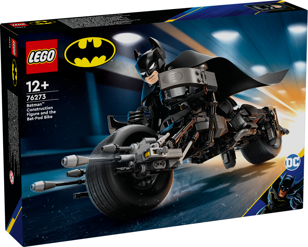 LEGO 76273 Batman™ Baufigur mit dem Batpod LEGO, 76273, Batman™, Baufigur, mit, dem, Batpod, Maschine, Rad, Motor, Sprach