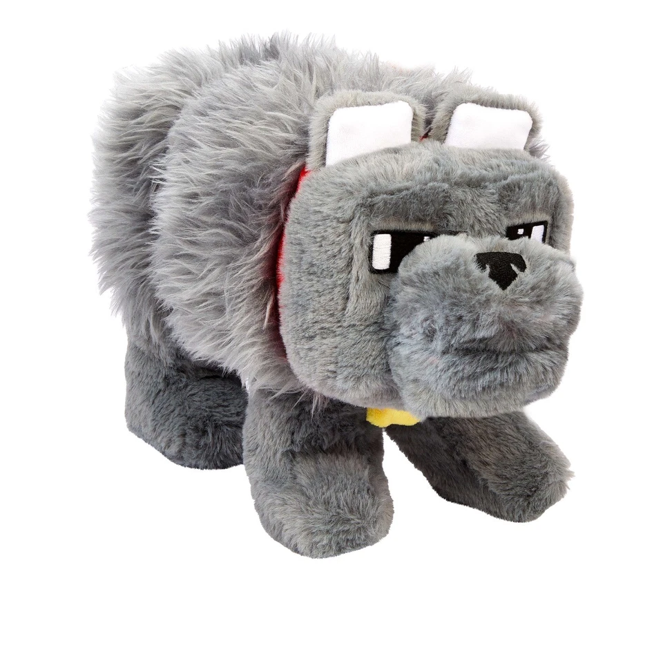Minecraft™ Dennis the Wolf Deluxe Feature Plush Minecraft™ Dennis the Wolf Deluxe Feature Plush