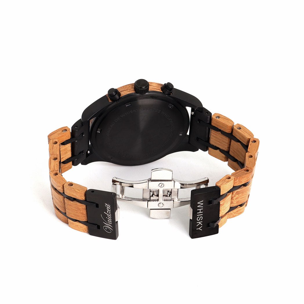 WAIDZEIT WH01W Herrenuhr Whisky Scotts Highland Chrono