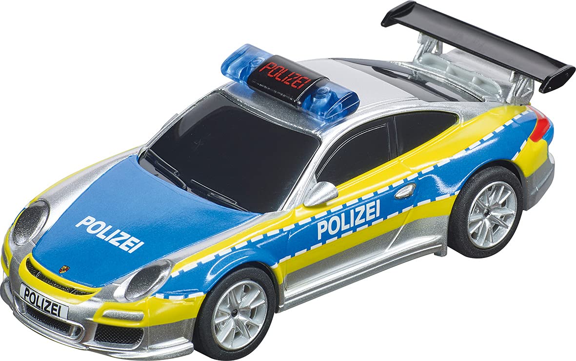Carrera GO!!! Chase ‘n Race Rennbahn 20062577 Auto, Fahrzeug, Auto der Polizei, Maschine, Rad