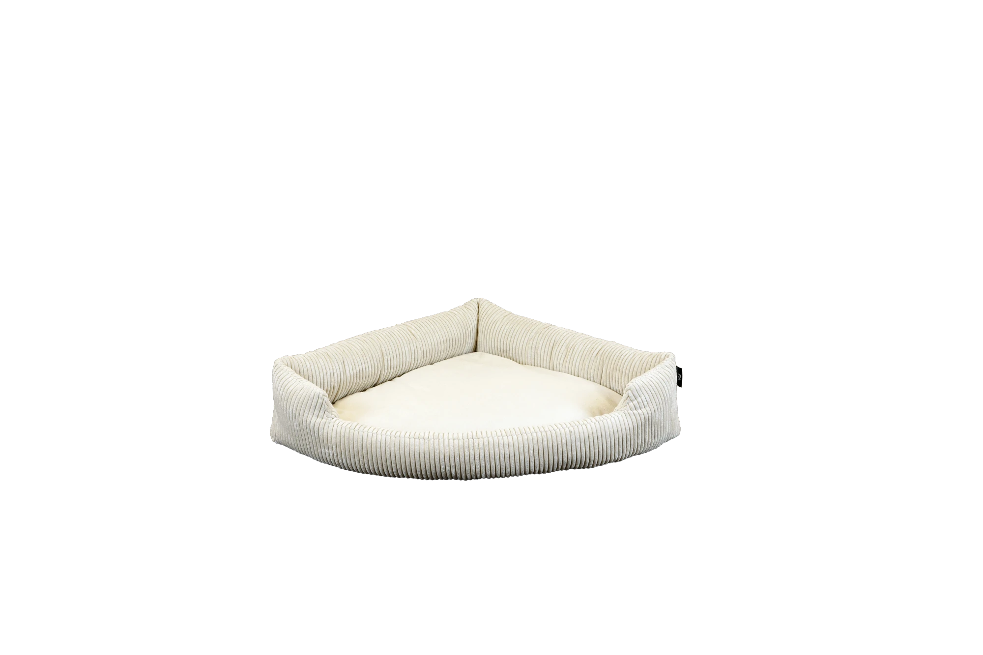 Rohrschneider RS 22335 Eck-Kuschelsofa Tabby Cord – Sofa mit Wendekissen GR.2 Beige