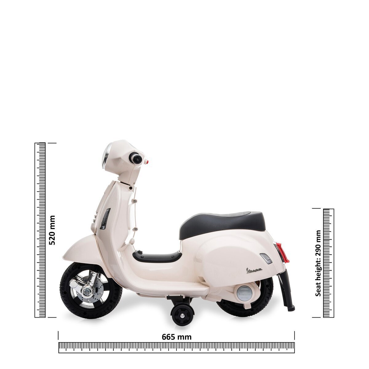 JAMARA Ride-on Vespa Mini weiß Li-Power 8.4 ab 18 Monaten JAMARA Ride-on Vespa Mini weiß Li-Power 8.4 ab 18 Monaten