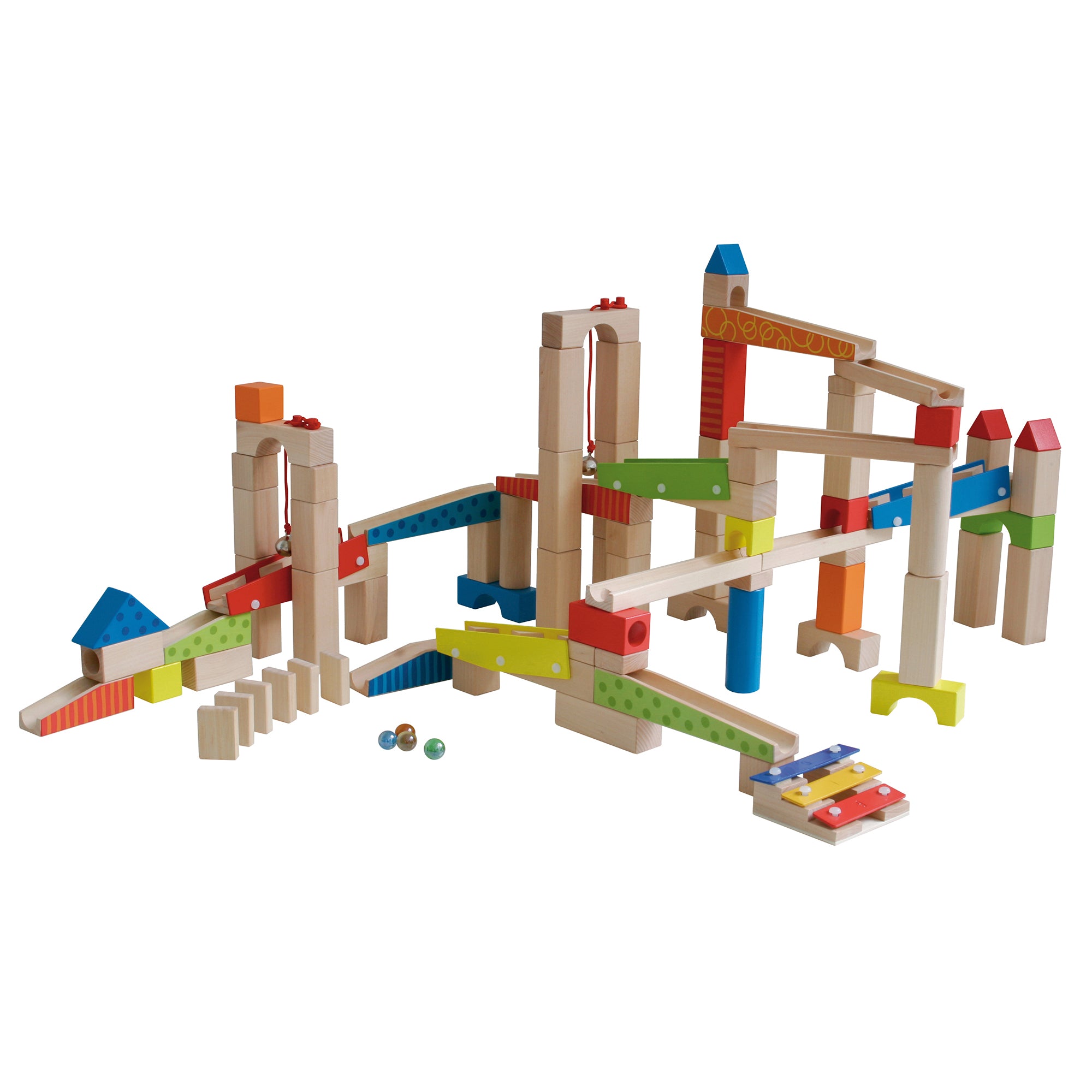 Roba 69643 Kugelbahn 100-teilig bunt – Motorik & Lernen - Bild 1 Roba 69643 Kugelbahn 100-teilig bunt – Motorik & Lernen - bunt - Motorik & Lernen - Produktbild 1
