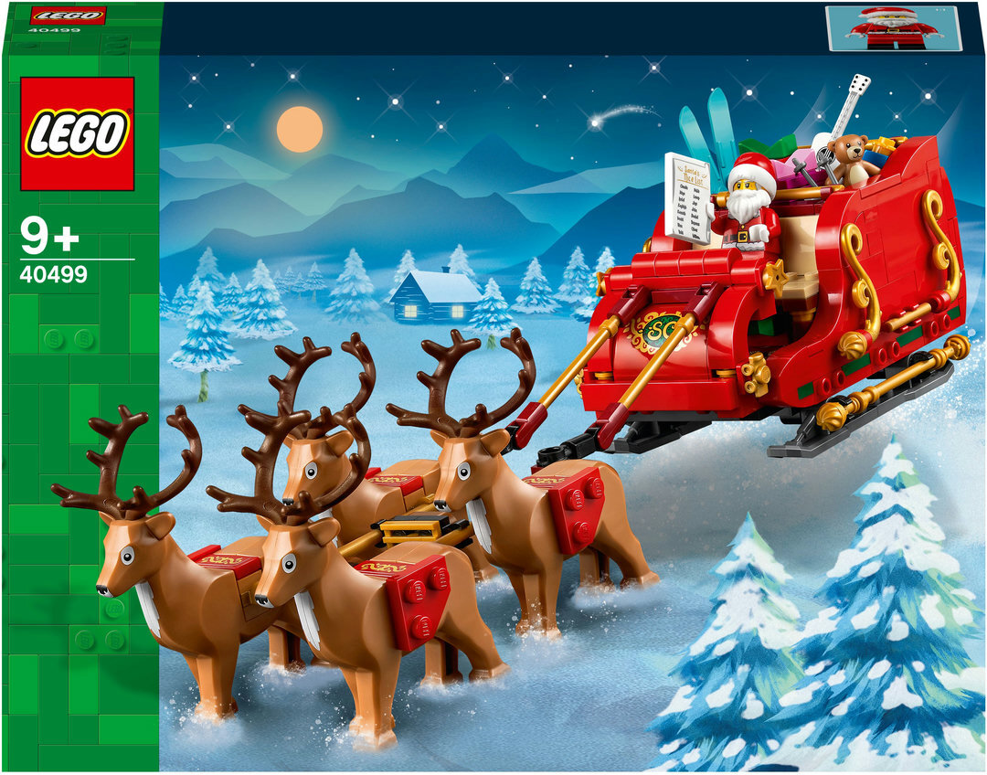 LEGO® Schlitten des Weihnachtsmanns 40499 Tier, Hirsch, Säugetier, Tierwelt