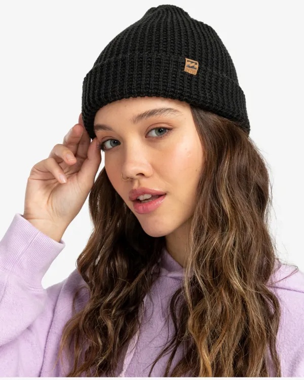 Billabong Mütze Beanie Damen Schwarz Sands