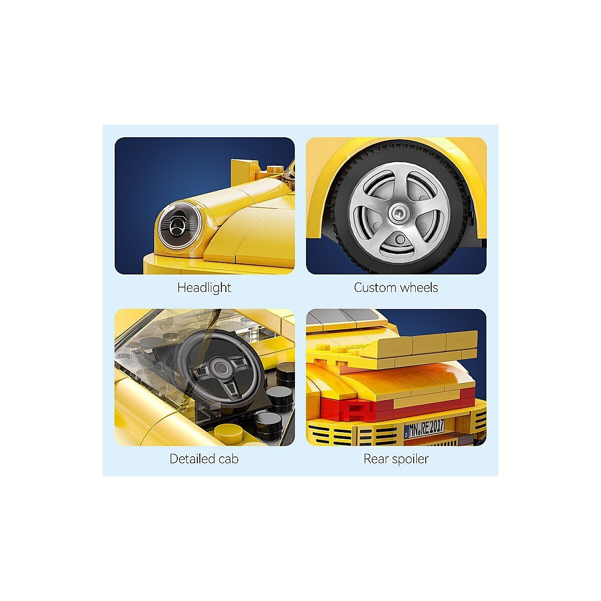 JAMARA CaDA RUF CTR 2017 Yellowbird 1:20 gelb 2,4GHz Bricks ab 6 Jahren JAMARA CaDA RUF CTR 2017 Yellowbird 1:20 gelb 2,4GHz Bricks ab 6 Jahren