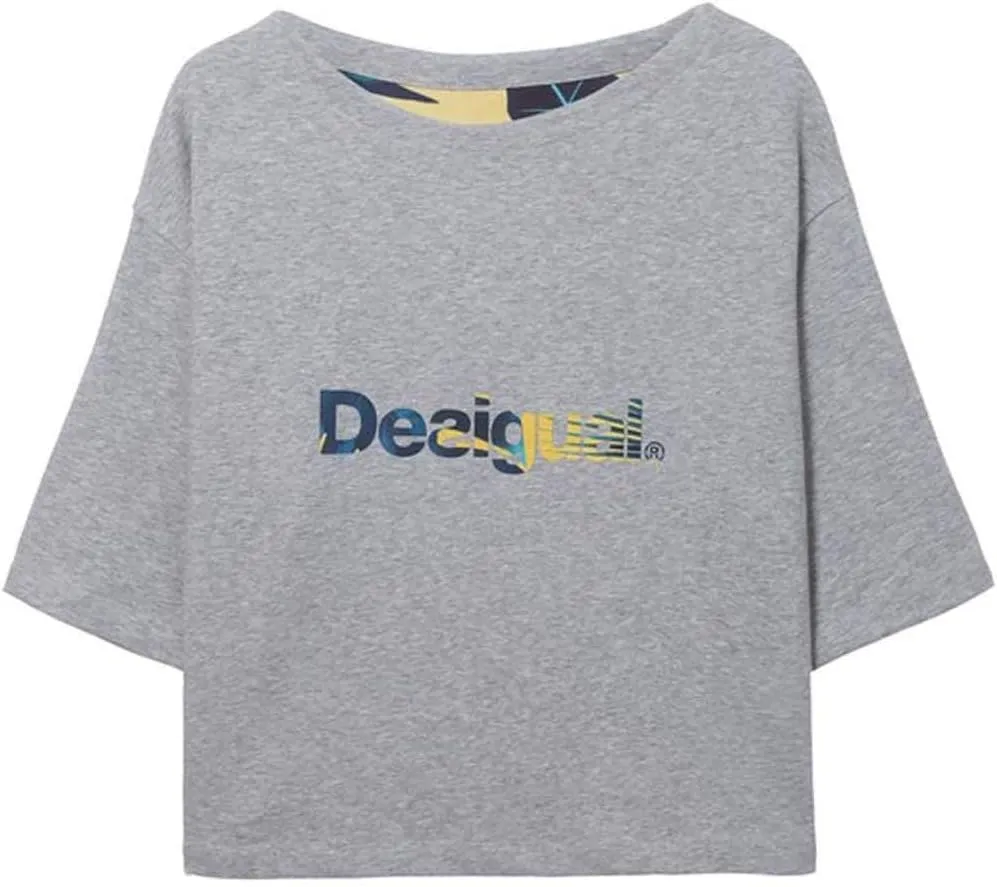 Desigual Damen Sweatshirt REV 3/4 - Multicolour GR. L Desigual Damen Sweatshirt REV 3/4 - Multicolour GR. L