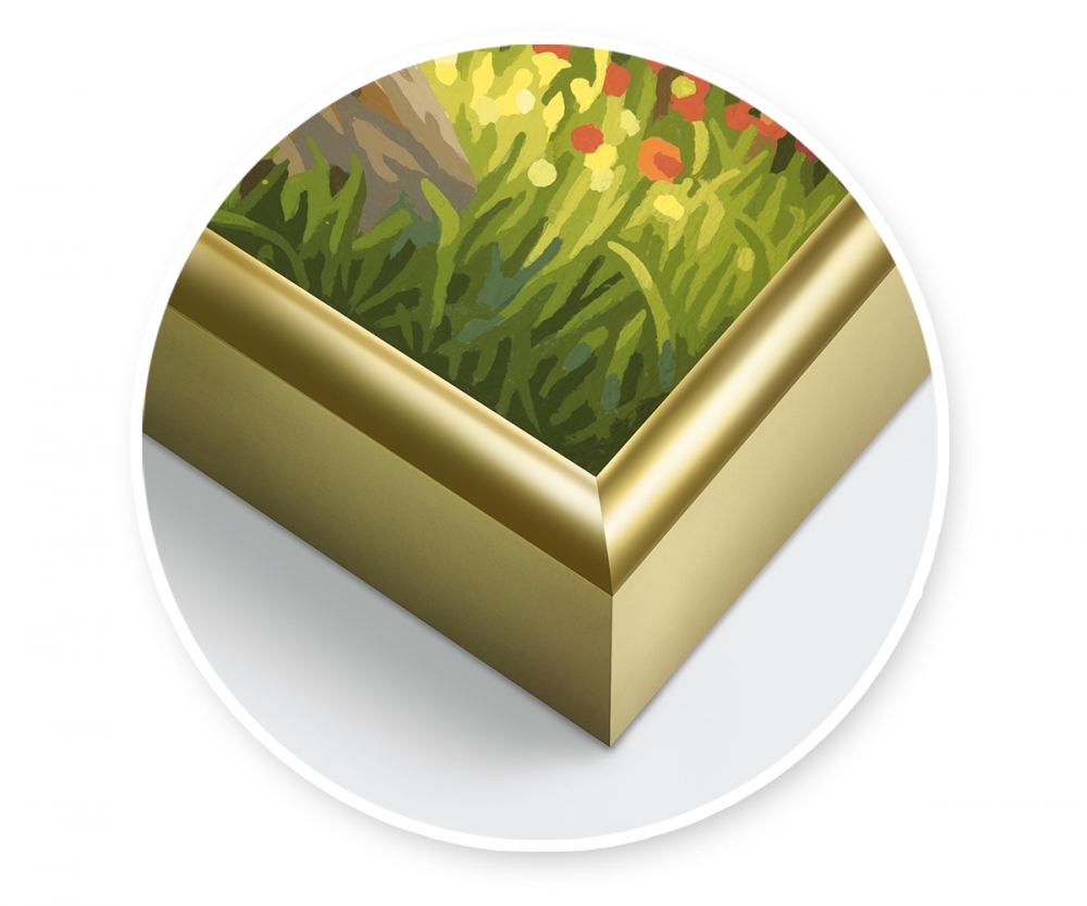 Schipper MNZ - Alurahmen Gold 40 x 80 cm