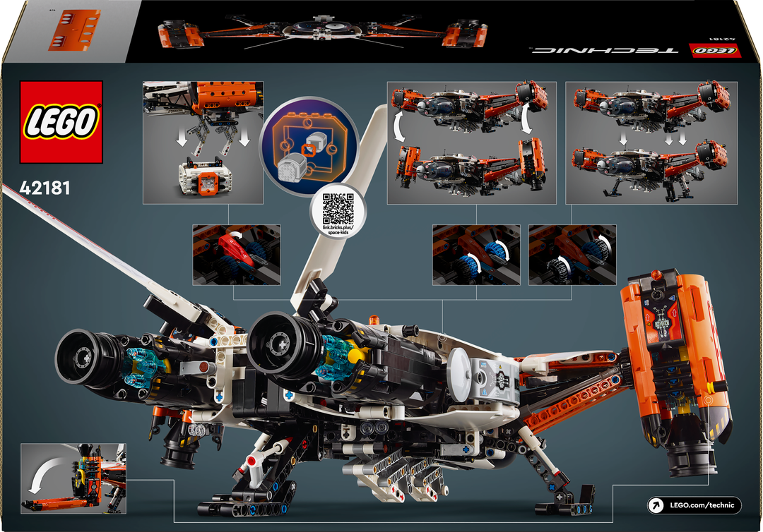 LEGO® Technic VTOL Schwerlastraumfrachter LT81 42181 Spielzeug