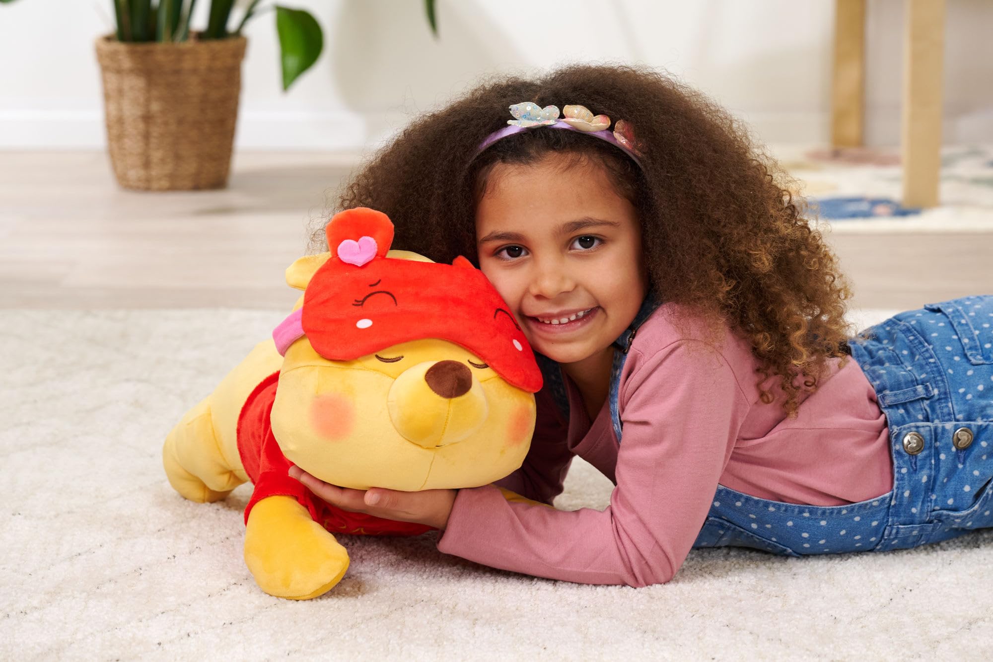Snuglets Wellbeing Winnie the Pooh 40 cm 6315870577 Gesicht, Kopf, Person, Photographie, Portrait