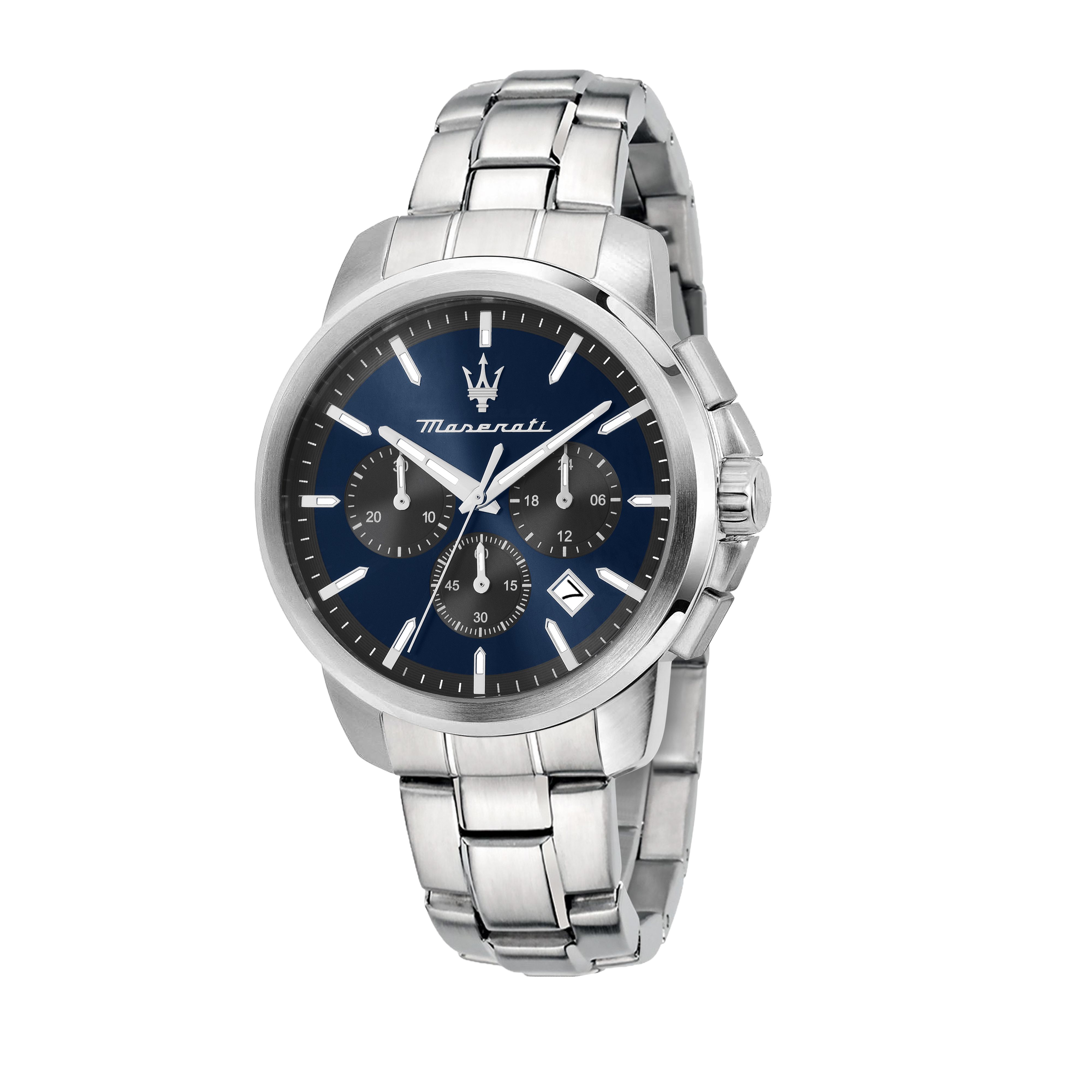 Maserati Successo Herrenuhr Chronograph 42mm Silber Maserati Successo Herrenuhr Chronograph 42mm Silber