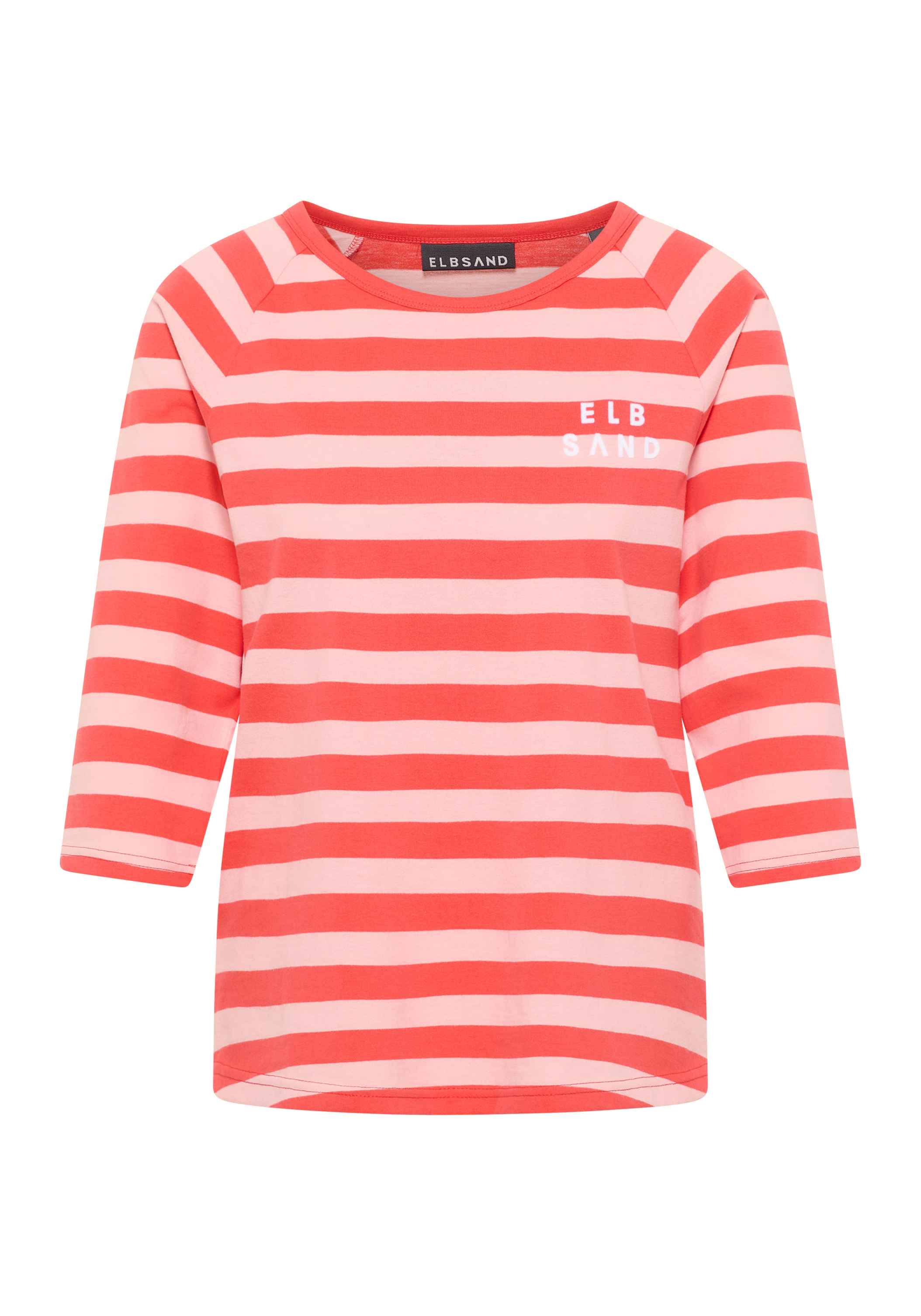 Elbsand Celin 3/4-Arm Shirt in Rot, Produktfoto 1.