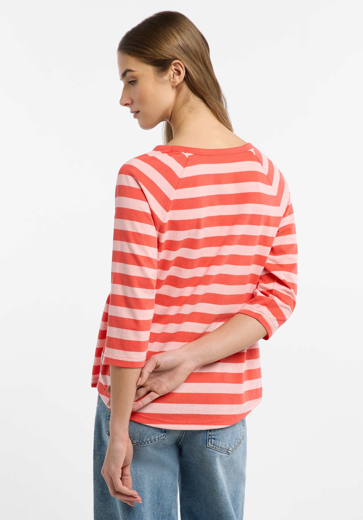 Elbsand Celin 3/4-Arm Shirt in Rot, Produktfoto 5.
