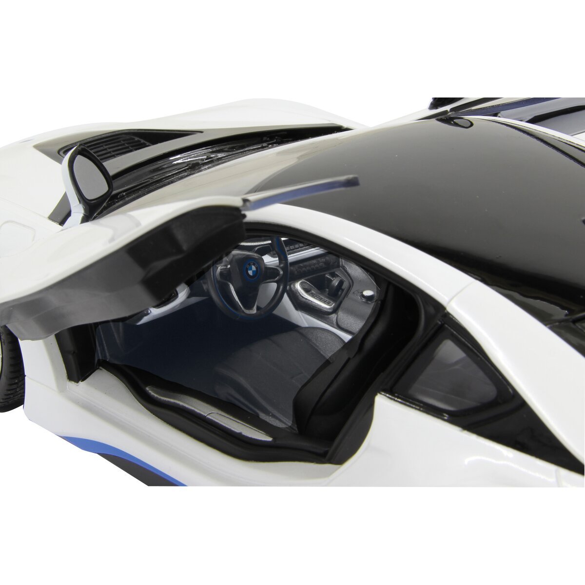 JAMARA BMW I8 1:14 weiss 2,4GHz Tür fernbedienbar ab 6 Jahren JAMARA BMW I8 1:14 weiss 2,4GHz Tür fernbedienbar ab 6 Jahren