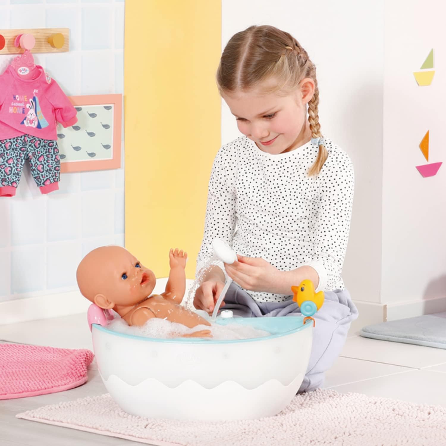 Baden, Kind, Weiblich, Mädchen, Person