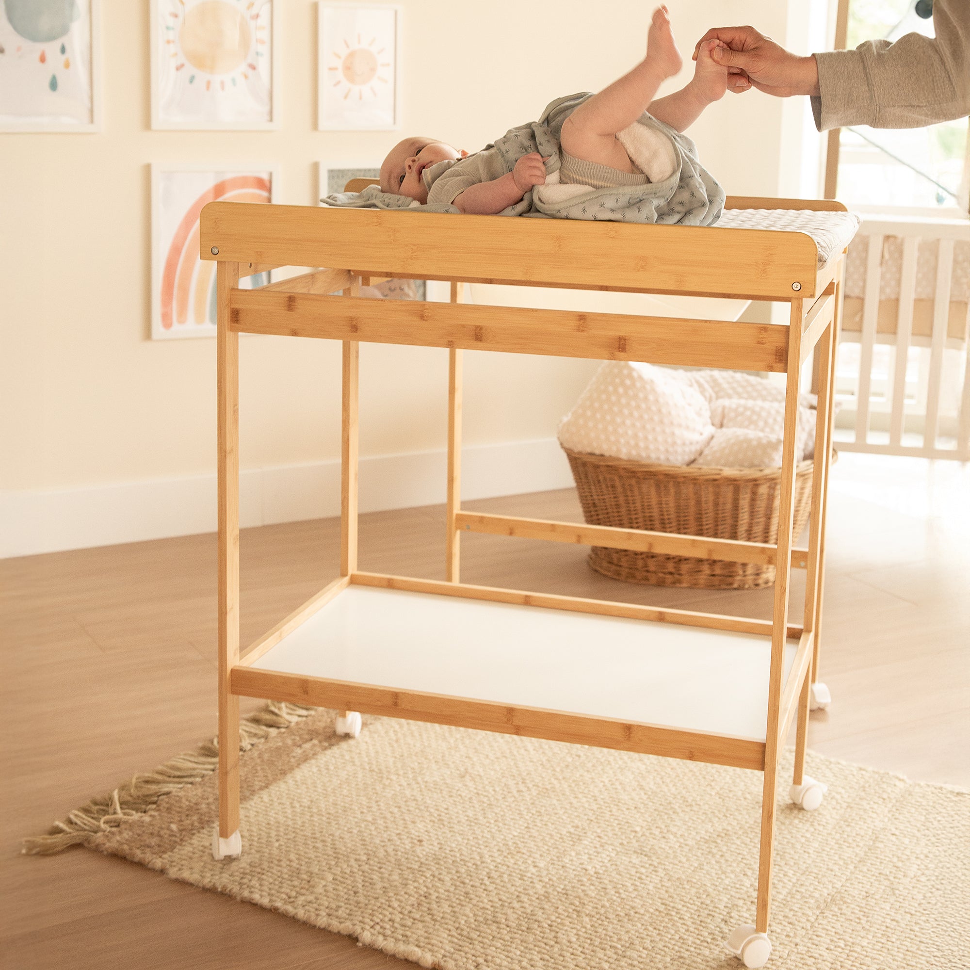 Roba 1259BC Bade-Wickel-Kombination bicolor – Wickeln & Baden - Produktbild 6