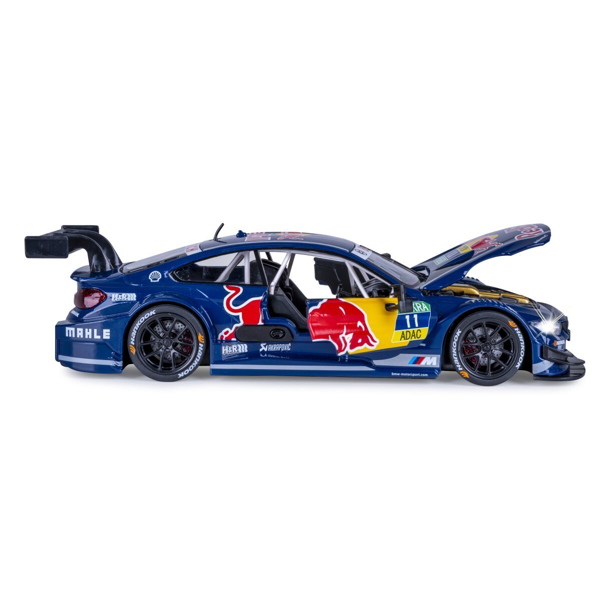 JAMARA BMW M4 DTM Diecast 1:24 blau inkl. Knopfzellen ab 3 Jahren JAMARA BMW M4 DTM Diecast 1:24 blau inkl. Knopfzellen ab 3 Jahren