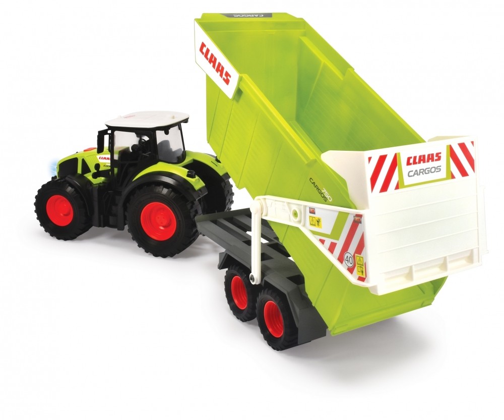 Dickie Toys CLAAS Farm Trailer 203739004 Maschine, Rad