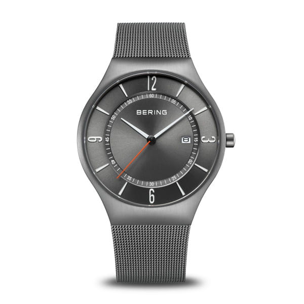 Bering 15940-377 Herrenuhr, Milanaise, Grau Bering 15940-377 Herrenuhr, Milanaise, Grau