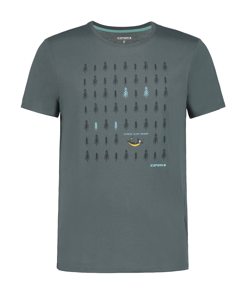 ICEPEAK 957730689I BEEVILLE T-Shirt Herren Grün Gr. M ICEPEAK 957730689I BEEVILLE T-Shirt Herren Grün Gr. M