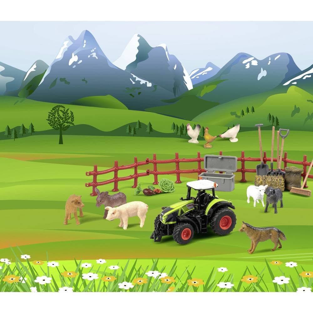 Revell 01053 Adventskalender RC Claas Axion 960 Traktor Gras, Feld, Grünland, Natur, Draußen