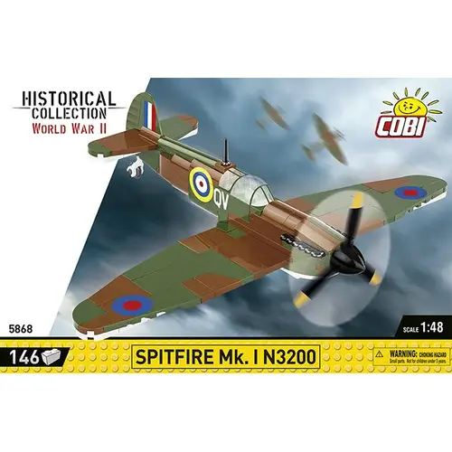 Cobi 5868 SUPERMARINE Spitfire.Mk.I N3200 Cobi 5868 SUPERMARINE Spitfire.Mk.I N3200
