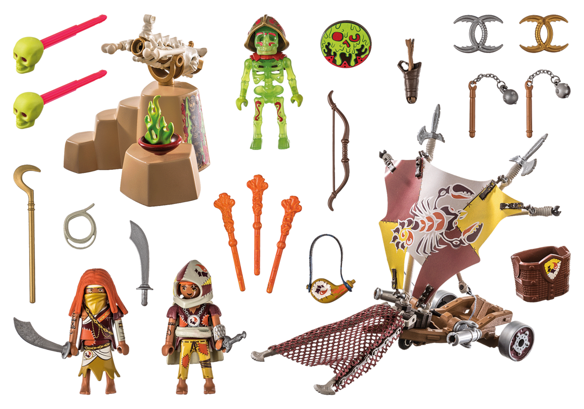 PLAYMOBIL 71026 Sal'ahari Sands - Dünensurfer Person, Maschine, Rad