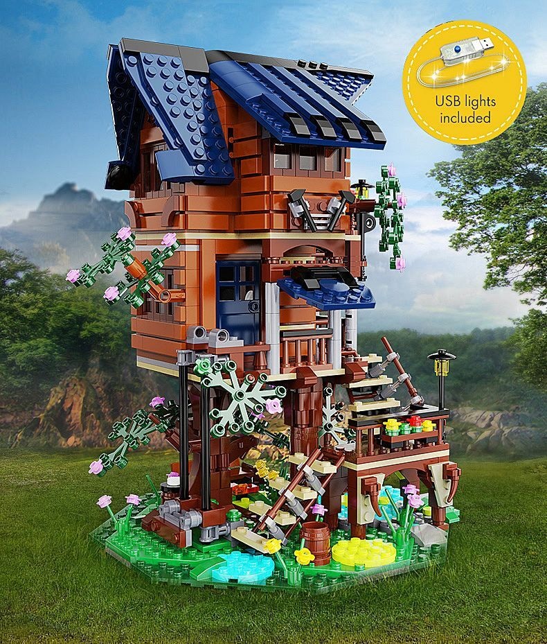 Produktfoto - Jamara e.K. - CaDA Baumhaus 4 Jahreszeiten Bricks - Modell JAMARA 402866