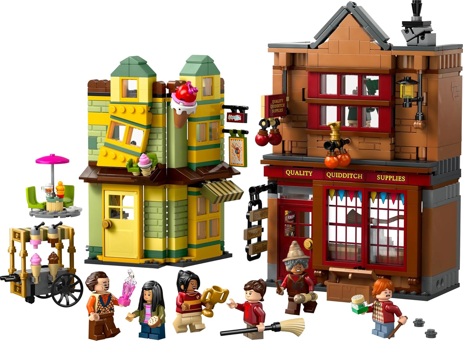 LEGO® Harry Potter™ 76452 Qualität für Quidditch & Fortescues Eissalon Person, Spielzeug