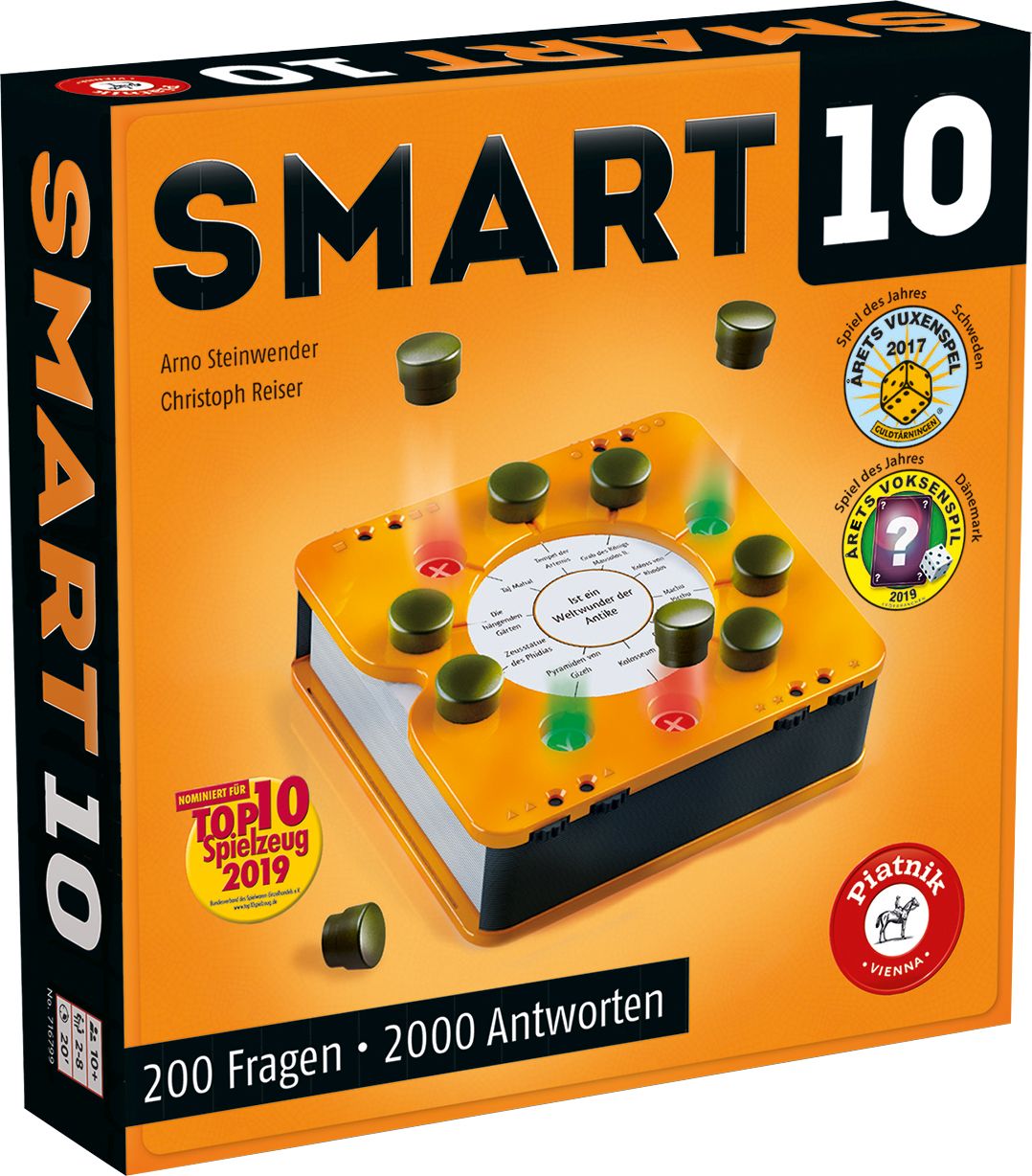 Piatnik, 7167, Smart, 10, das, revolutionäre, Quizspiel
