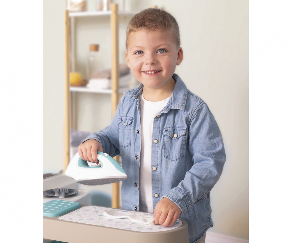 Smoby Tefal Spielküche Studio + Waschsalon