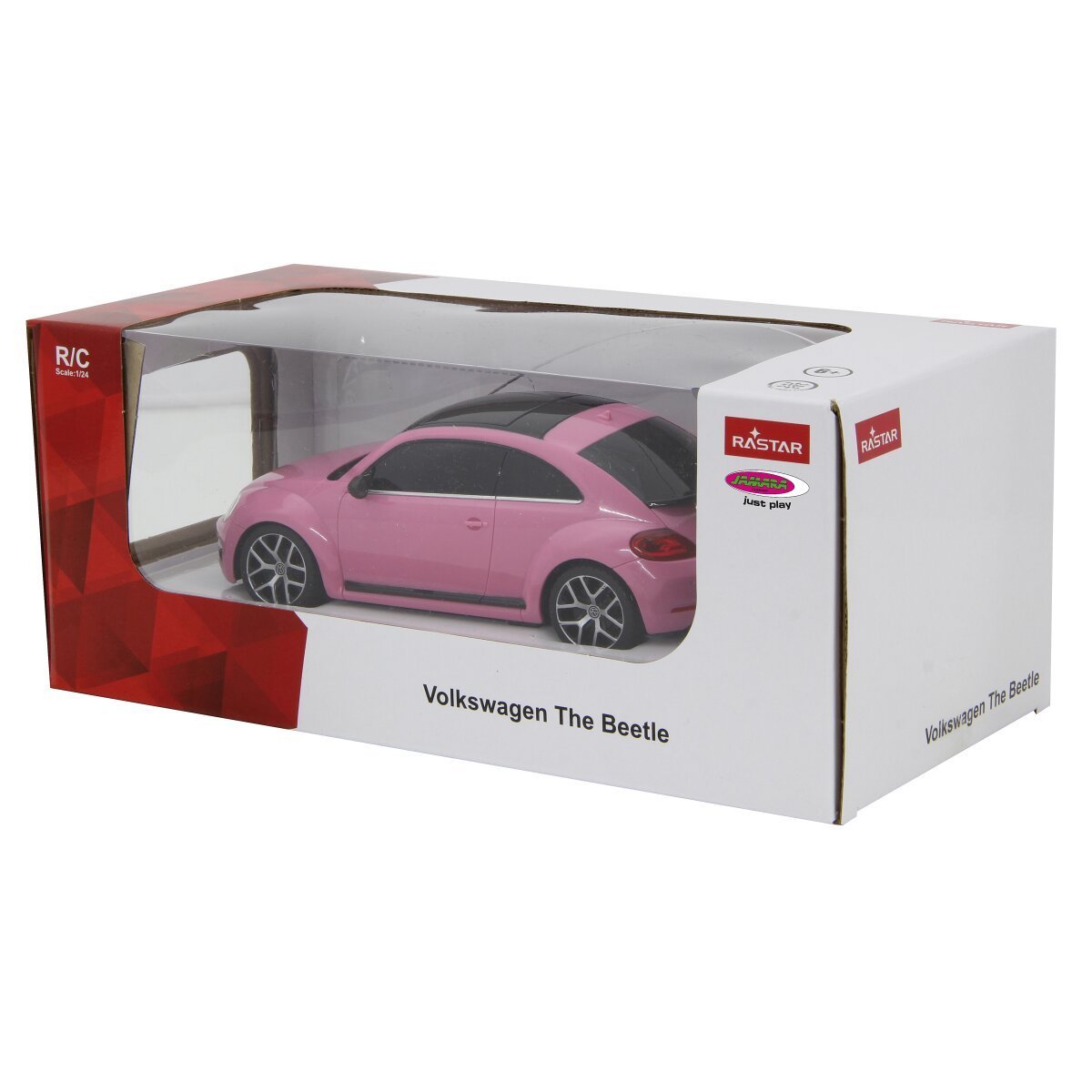 JAMARA VW Beetle 1:24 pink 2,4GHz ab 6 Jahren JAMARA VW Beetle 1:24 pink 2,4GHz ab 6 Jahren