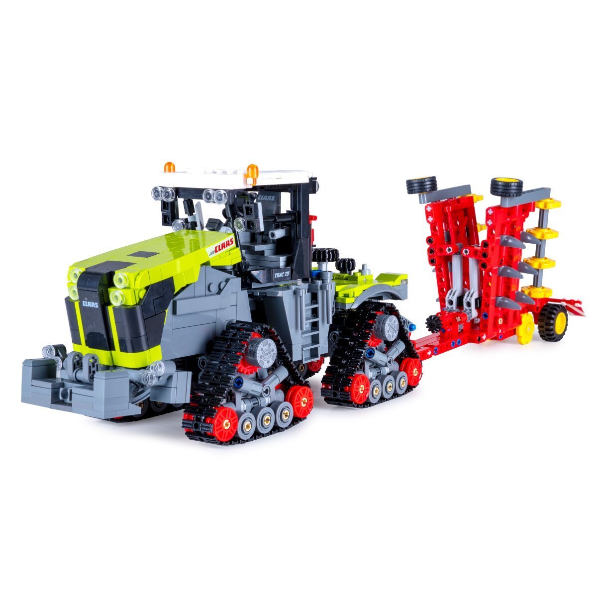 JAMARA CaDA Claas Xerion 5000 Trac TS 1:32 Bricks ab 8 Jahren
