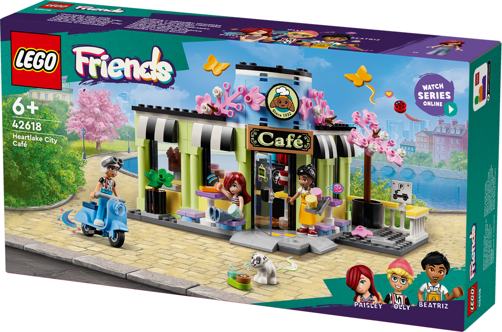 LEGO® Friends Heartlake City Café 42618 Person, Maschine, Rad, Spielbereich, Gesicht
