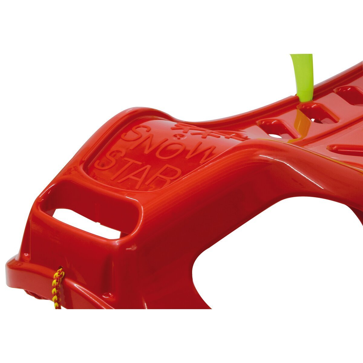 JAMARA Snow Play Schlitten Snow-Star 90cm rot mit Lehne ab 3 Jahren